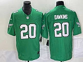 Men's Philadelphia Eagles #20 Brian Dawkins Green 2023 F.U.S.E. Vapor Untouchable Stitched Football Jersey,baseball caps,new era cap wholesale,wholesale hats